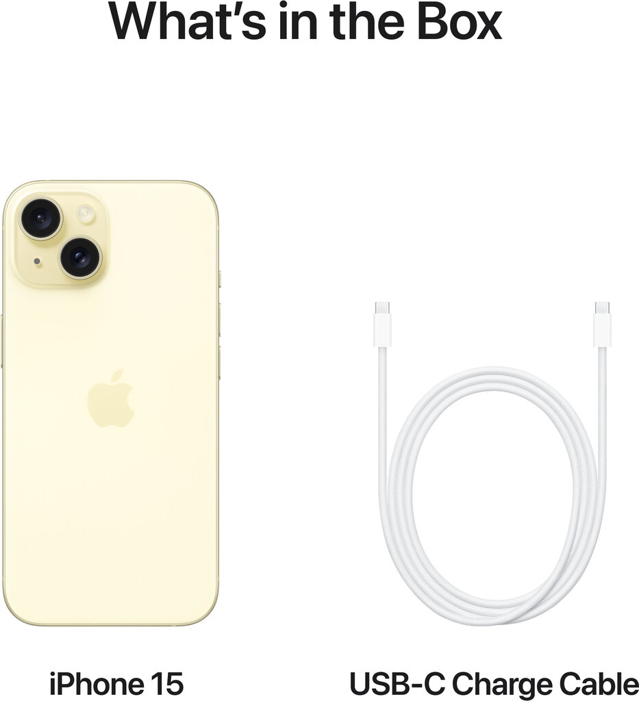 Apple iPhone 15 Plus 256GB Yellow MU1D3PX/A hind ja info | Telefonid | kaup24.ee