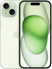 Apple iPhone 15 Plus 512GB Green MU1Q3PX/A цена и информация | Мобильные телефоны | kaup24.ee