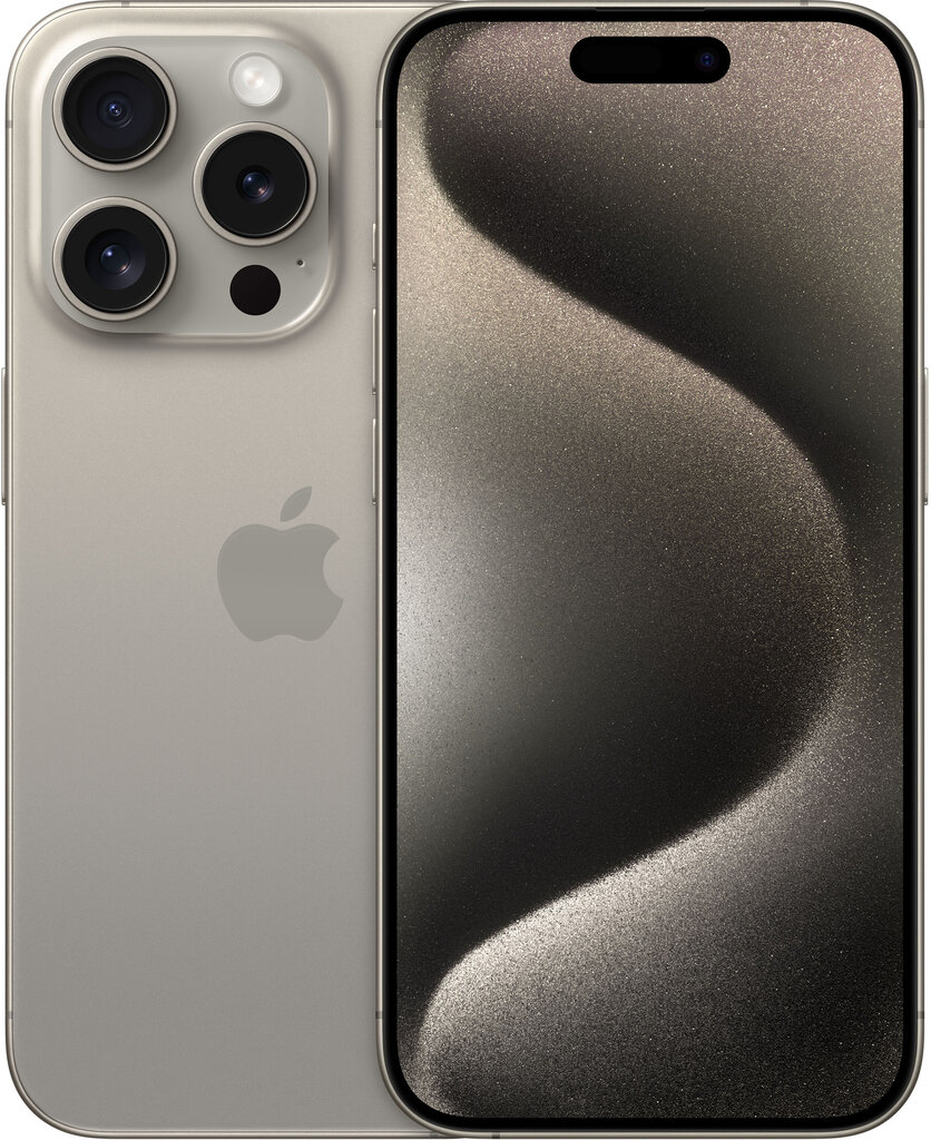 Apple iPhone 15 Pro 128GB Natural Titanium MTUX3PX/A цена и информация | Telefonid | kaup24.ee