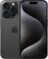 Apple iPhone 15 Pro 1TB Black Titanium MTVC3PX/A цена и информация | Apple Телефоны и аксессуары | kaup24.ee