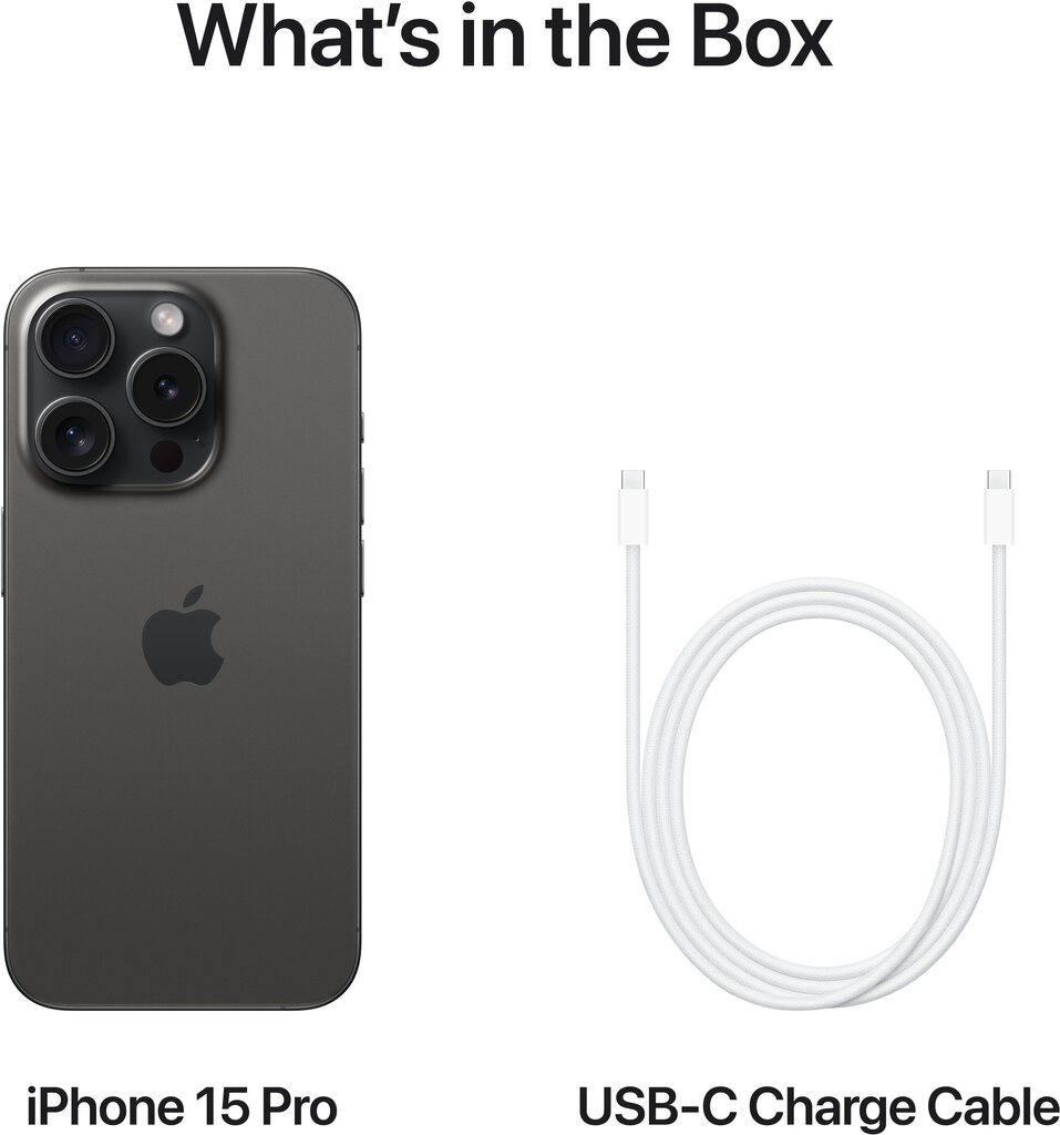 Apple iPhone 15 Pro Max 512GB Black Titanium MU7C3PX/A hind ja info | Telefonid | kaup24.ee