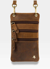 Маленькая мужская сумочка Visconti S4, коричневая цена и информация | Мужские сумки | kaup24.ee