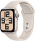 Apple Watch SE GPS 40mm Starlight Aluminium Case with Starlight Sport Band - S/M - MR9U3ET/A цена и информация | Nutikellad (smartwatch) | kaup24.ee