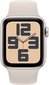 Apple Watch SE GPS 40mm Starlight Aluminium Case with Starlight Sport Band - S/M - MR9U3ET/A цена и информация | Nutikellad (smartwatch) | kaup24.ee