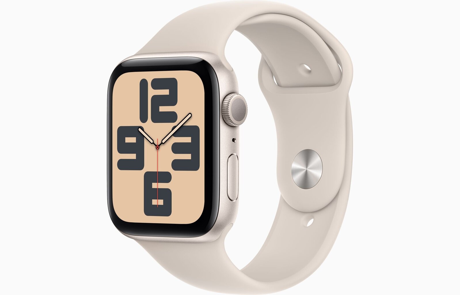 Apple Watch SE GPS 40mm Starlight Aluminium Case with Starlight Sport Band - M/L - MR9V3ET/A цена и информация | Nutikellad (smartwatch) | kaup24.ee