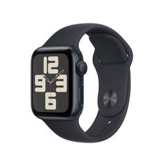 Apple Watch SE GPS 40mm Midnight Aluminium Case with Midnight Sport Band - S/M MR9X3ET/A цена и информация | Смарт-часы (smartwatch) | kaup24.ee