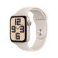 Apple Watch SE GPS 44mm Starlight Aluminium Case with Starlight Sport Band - M/L - MRE53ET/A цена и информация | Nutikellad (smartwatch) | kaup24.ee