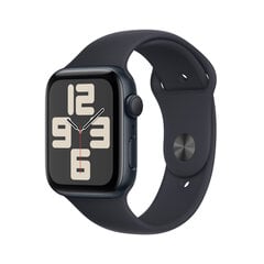 Apple Watch SE 2023 GPS 44mm Sport Band M/L, midnight (MRE93ET/A) цена и информация | Смарт-часы (smartwatch) | kaup24.ee