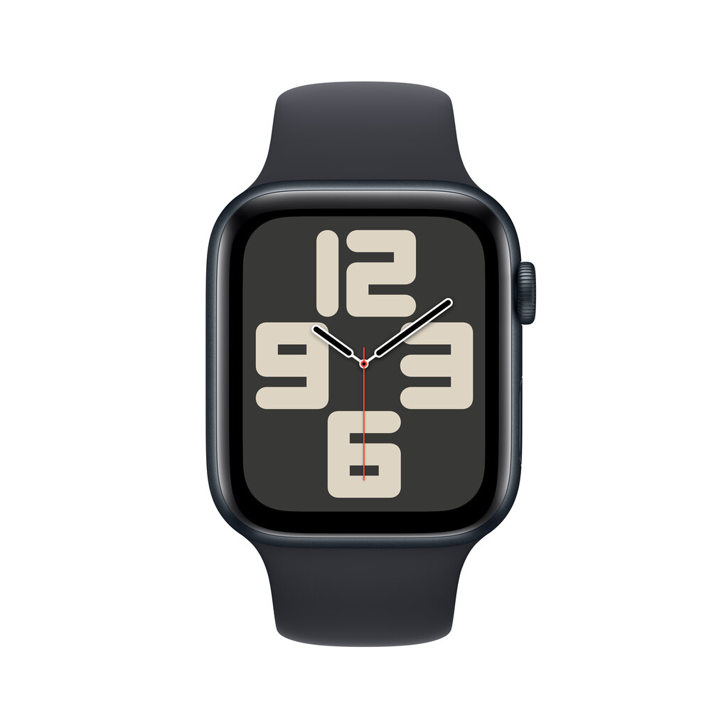 Apple Watch SE GPS + Cellular 44mm Midnight Aluminium Case with Midnight Sport Band - S/M - MRH53ET/A цена и информация | Nutikellad (smartwatch) | kaup24.ee