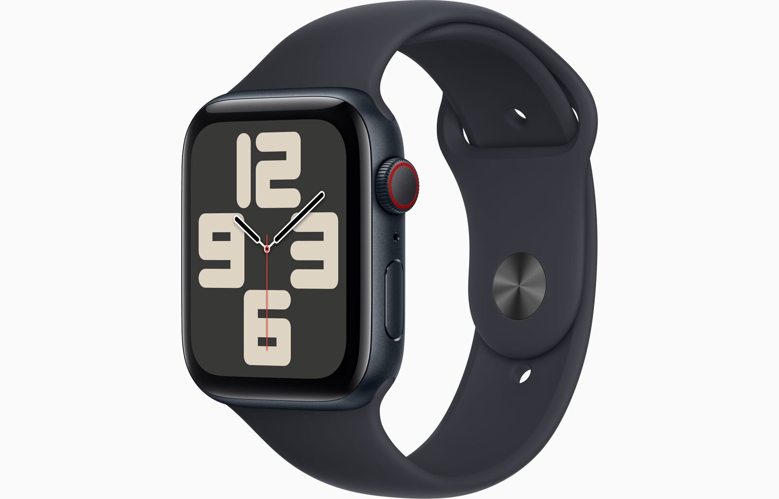 Apple Watch SE GPS + Cellular 44mm Midnight Aluminium Case with Midnight Sport Band - M/L - MRH83ET/A hind ja info | Nutikellad (smartwatch) | kaup24.ee