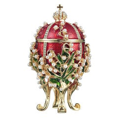 Faberge stiilis muna, ehtekarp Maikellukesed цена и информация | Другие оригинальные подарки | kaup24.ee