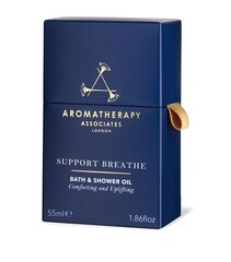 Vanniõli Aromatherapy Associates Support Breathe, 55 ml hind ja info | Dušigeelid, õlid | kaup24.ee