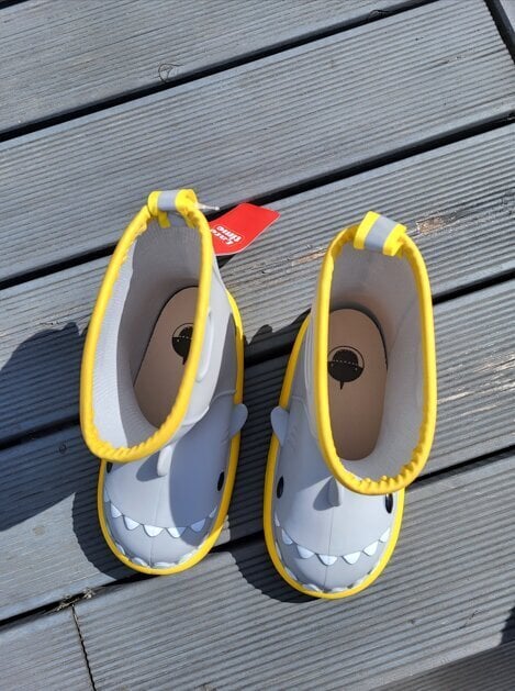 Laste kummist saapad Shark boots hind ja info | Laste kummikud | kaup24.ee
