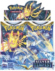 Pokemon TCG - Sword & Shield 12 Silver Tempest Booster Display (36 pakki) hind ja info | Lauamängud ja mõistatused | kaup24.ee