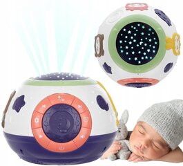 Öövalgus LED-projektoriga 3in1 цена и информация | Игрушки для малышей | kaup24.ee