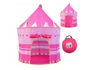 Игрушечная палатка-дворец, розовая цена и информация | Детские игровые домики | kaup24.ee