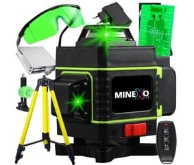 360° lineaarne lasertasandi 4D Minexo цена и информация | Механические инструменты | kaup24.ee