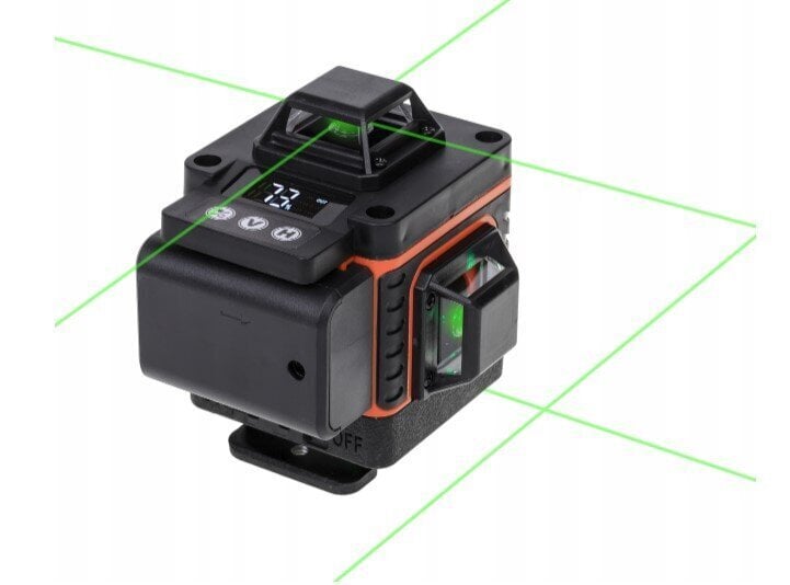 360° lineaarne lasernivoo, 16 rida IP54 Linbox цена и информация | Käsitööriistad | kaup24.ee