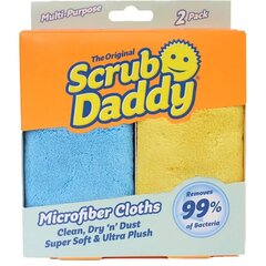 Mikrofiiberlapp Scrub Daddy, 2tk цена и информация | Тазик с ручками круглый 9л, серый | kaup24.ee
