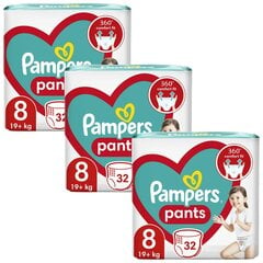 Mähkmed Pampers Pants Jumbo Pack 8 suurus, 96tk hind ja info | Pampers Lapsed ja imikud | kaup24.ee