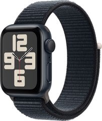 Apple Watch SE GPS 44mm Midnight Aluminium Case with Midnight Sport Loop MREA3ET/A цена и информация | Смарт-часы (smartwatch) | kaup24.ee