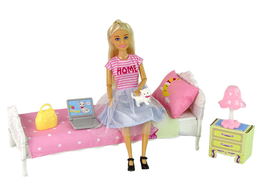 Anlily magamistoa nukk koos aksessuaaridega цена и информация | Tüdrukute mänguasjad | kaup24.ee