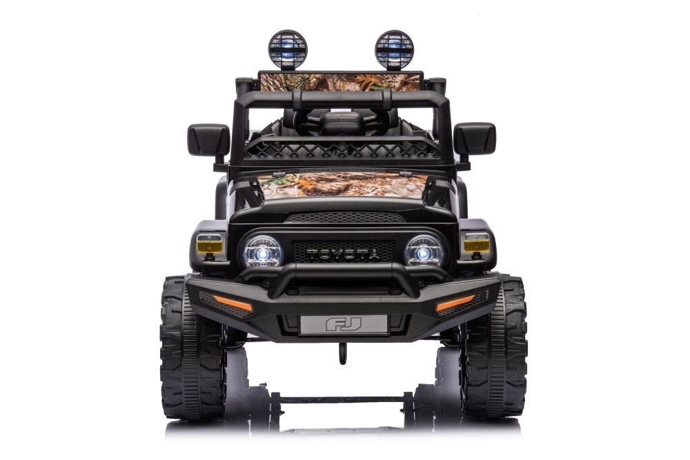 Toyota FJ Black forest 4x4 elektriline maastur, pruun kamuflaaž цена и информация | Laste elektriautod | kaup24.ee