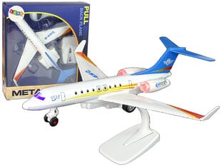 Пассажирский самолет G-650 со звуковыми и световыми эффектами, белый цена и информация | Игрушки для мальчиков | kaup24.ee
