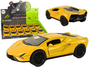 Mänguauto hõõrdekäiguga, kollane hind ja info | Poiste mänguasjad | kaup24.ee