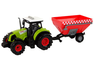 Traktor koos eemaldatava teraviljahaagisega, roheline цена и информация | Игрушки для мальчиков | kaup24.ee
