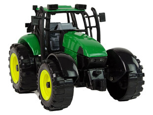 Avatava kapuutsiga traktor, roheline hind ja info | Poiste mänguasjad | kaup24.ee