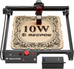 Lasergraveerimis-/lõikamismasin Mecpow X3 Pro 10W цена и информация | Пилы, циркулярные станки | kaup24.ee