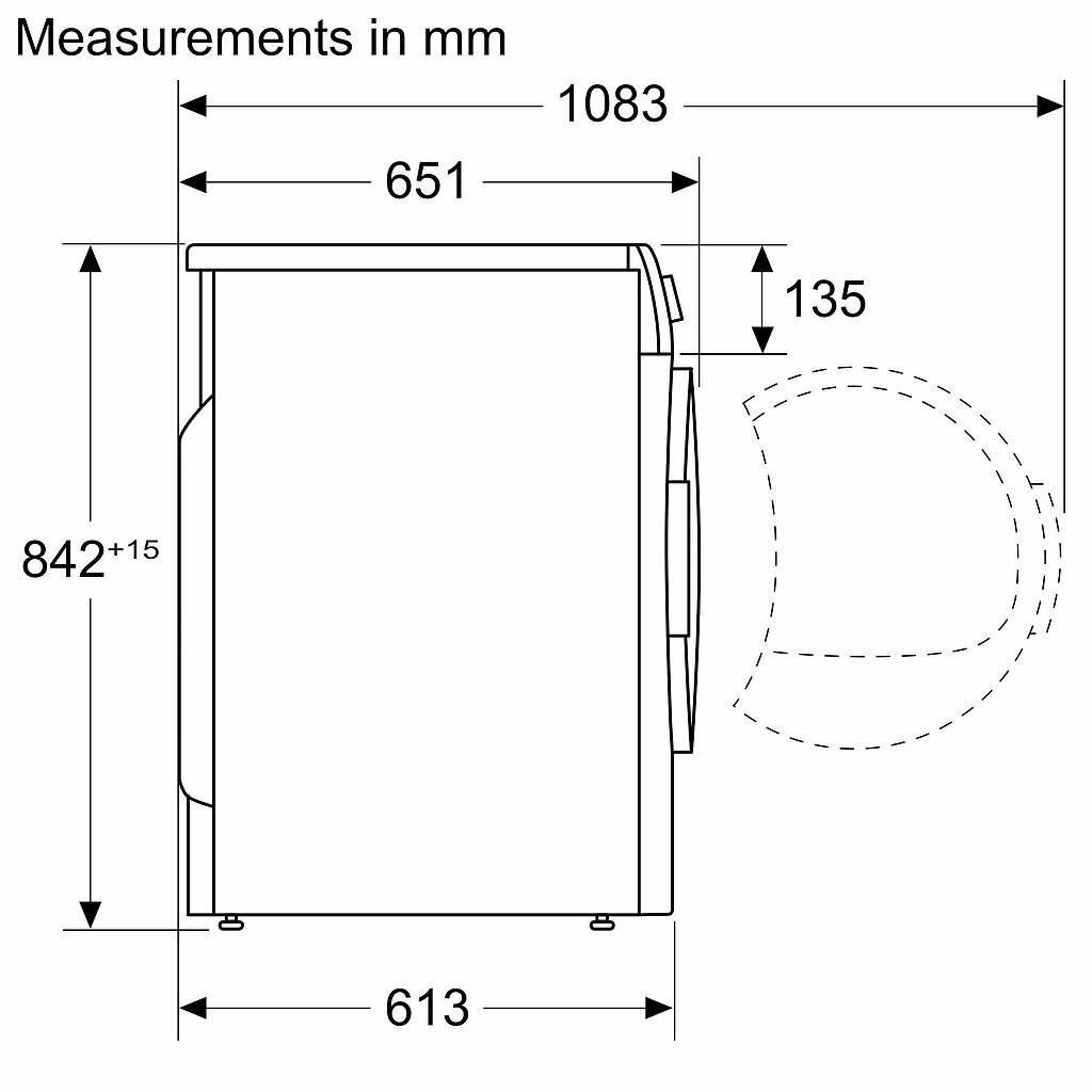 Bosch WTH830L5SN цена и информация | Pesukuivatid | kaup24.ee