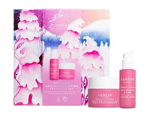 Набор для ухода за лицом Lumene Nordic Bloom Anti-Winkle & Firm: крем для лица, 50 мл + сыворотка для лица, 30 мл цена и информация | Кремы для лица | kaup24.ee