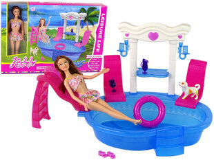 Nukk koos basseini ja tarvikutega hind ja info | Tüdrukute mänguasjad | kaup24.ee