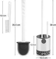 Набор туалетных щеток цена и информация | Аксессуары для ванной комнаты | kaup24.ee