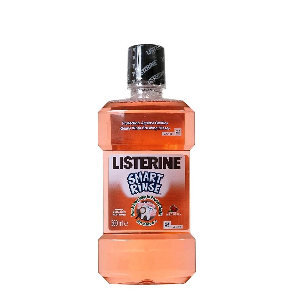 Suuvesi lastele Listerine Smart Rinse Berry 500 ml hind ja info | Suuhügieen | kaup24.ee