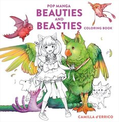 Pop Manga Beauties and Beasties Coloring Book цена и информация | Фантастика, фэнтези | kaup24.ee