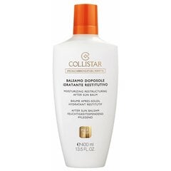 Регенерирующий бальзам для кожи тела после загара Collistar Moisturizing Restructuring After Sun Balm 400 мл цена и информация | Кремы от загара | kaup24.ee