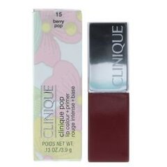 Clinique Pop Lip Colour & Primer  помада 3 г, 15 Berry Pop цена и информация | Помады, бальзамы, блеск для губ | kaup24.ee