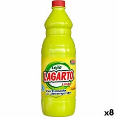 Bleach Lagarto Лимонный 1,5 L (8 штук) цена и информация | Средства для стирки | kaup24.ee