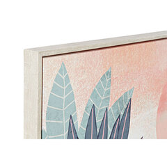 Картина из двух частей Бохо лист растения цена и информация | Настенные деревянные декорации | kaup24.ee