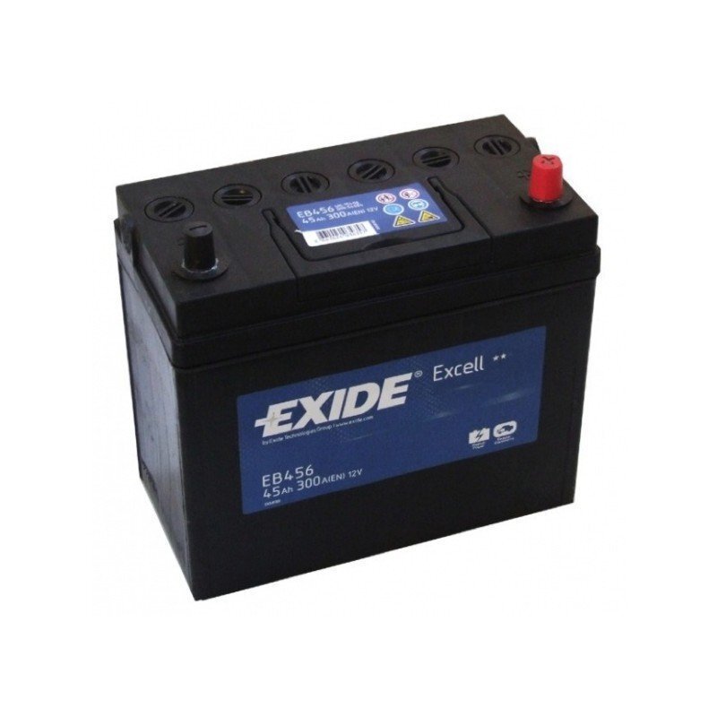 Aku EXIDE EB456 45 Ah 300 A hind ja info | Akud | kaup24.ee