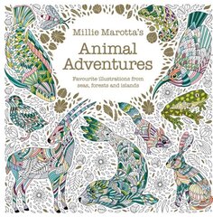 Millie Marotta's Animal Adventures: Favourite illustrations from seas, forests and islands цена и информация | Книги для малышей | kaup24.ee