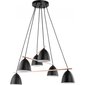 Rippvalgusti TK Lighting Aida Black 6 hind ja info | Rippvalgustid | kaup24.ee