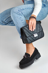 Naiste mokasiinid 44201 Primohurt, mustad hind ja info | Naiste kingad | kaup24.ee