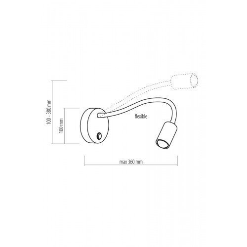 Seinavalgusti TK Lighting Lagos White LED hind ja info | Seinavalgustid | kaup24.ee