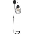 Seinavalgusti juhtmega TK Lighting Brylant Black