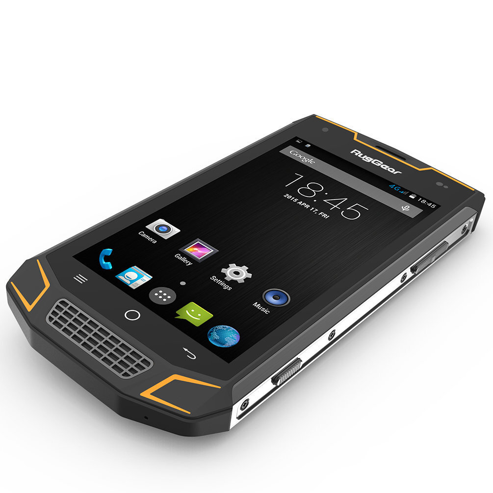 RugGear RG740, Dual SIM, Black/Yellow hind ja info | Telefonid | kaup24.ee