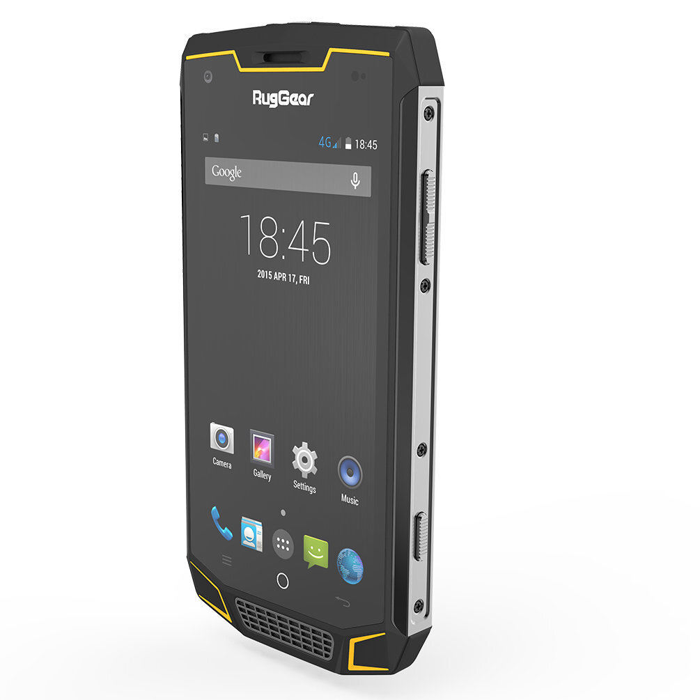 RugGear RG740, Dual SIM, Black/Yellow hind ja info | Telefonid | kaup24.ee